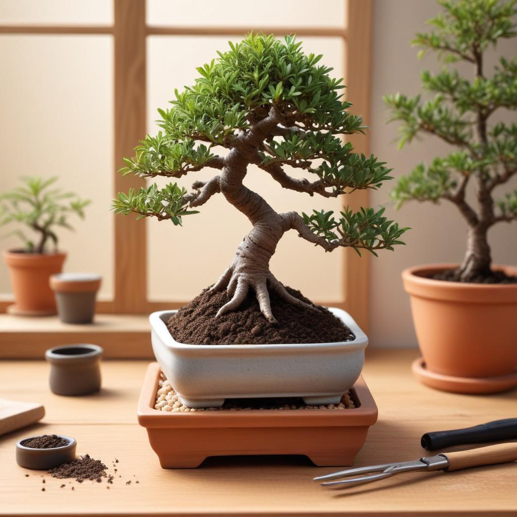 Как ухаживать за почвой бонсай