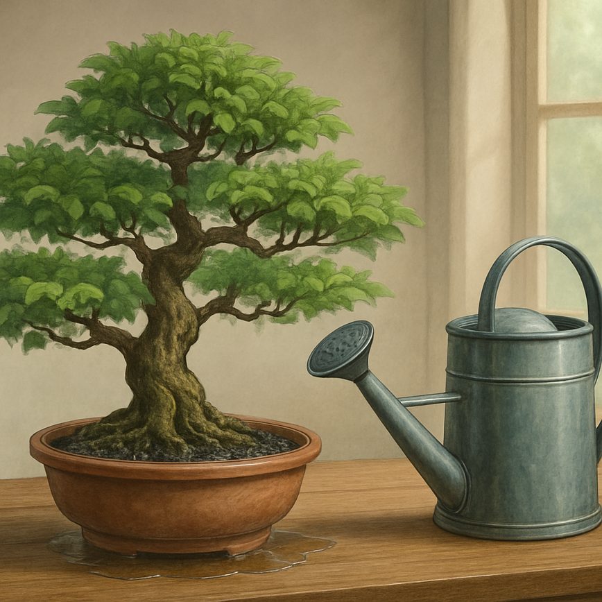 Как спасти переувлажнённый бонсай